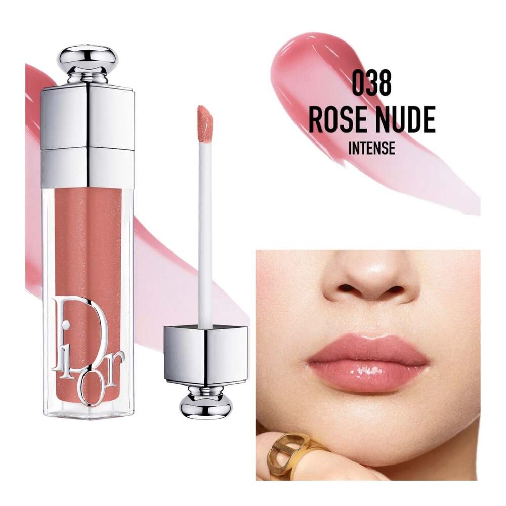 Dior Addict Lip Maximizer Plumping Gloss in shade 038 Rose Nude. NIB! MSRP $42. - Picture 3 of 7
